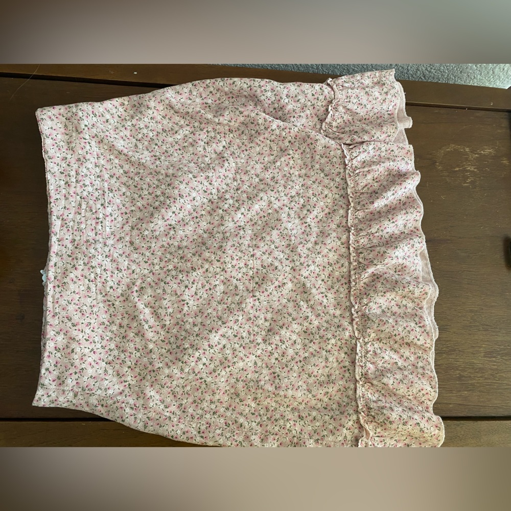 Pink skirt